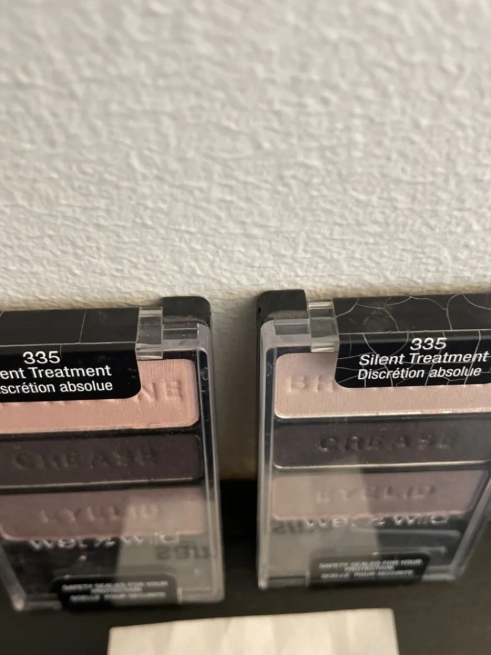 Wet N Wild ColorIcon Eye Shadow Trio 335 SILENT TREATMENT x2